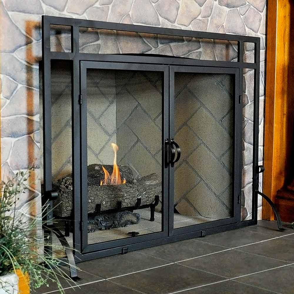 Protect Kids and Pets in The House with Custom Fireplace Screens